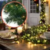 Kerstkrans met lichtketting en stekker, geschikt voor Productafbeelding-voorbeeld 5