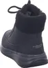 A black Skechers boot shown from the back. Voir les images du produit