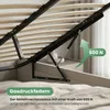 Metall Lattenrost mit Gasdruckfeder fuer Betten 28 Leisten Produktbild-Vorschau 8