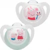 NUK Dudlík Peppa Pig Star 6-18 M. 2 kusy Náhled obrázku produktu 1