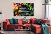 MuchoWow® Poster Kräuter - Löffel - Küche - Gewürze 120x80 Produktbild-Vorschau 2