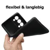 A hand is holding a black phone case, demonstrating its flexibility. Náhľad obrázku produktu