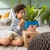 LECHUZA plantpot OJO, oceaanblauw | Plantpot voor kinderen Productafbeelding-voorbeeld 5