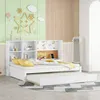 MODFU Tagesbett 90x200cm/90x190cm Ausziehbett mit USB-Laden Produktbild-Vorschau 2