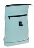 A light mint green rucksack is shown against a white background. Produktbild-Vorschau