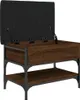vidaXL Lavice na boty hnědý dubový vzhled 62x42x45 cm Náhled obrázku produktu 4