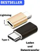 Lightning-Adapter, i-OS, USB Typ C, Adapter, Kompatibel mit Produktbild-Vorschau 1