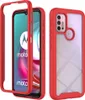 Moto G30 Hülle, Transparente Rückseite Robust TPU Bumper Produktbild-Vorschau 1
