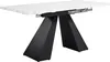STILVORA Eetset, 5-delig: Eettafel met afmetingen 160x80x75 Productafbeelding-voorbeeld 11
