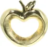 2x Dekofigur "Apfel & Birne" aus Polyresin in Gold, 17 + 26 Produktbild-Vorschau 2