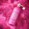 A pink Montale perfume bottle is placed on a bed of pink feathers. Náhľad obrázku produktu
