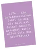 Mr. & Mrs. Panda Postkarte Spruch 1974 Geburtstag - Produktbild-Vorschau 1