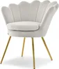 Designerski fotel AVIDAN - jesion / złoty Podgląd zdjęcia produktu 1