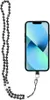 CRYSTAL DIAMOND Anhänger für Smartphonehülle 37cm schwarz Produktbild-Vorschau 1