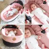 Stubenwagen Umrandung Musselin - Nestchen für Kinderwagen Produktbild-Vorschau 5
