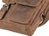 Greenburry Umhängetasche Leder Herren Damen braun VINTAGE Produktbild-Vorschau 6