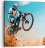 Bild auf Leinwand - Leinwandbild - Fahrrad Sport Helm - Produktbild-Vorschau 1