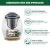 Gleitbrett für Thermomix TM6 TM5, Bambusholz, schnelles Produktbild-Vorschau 6