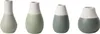 Räder Mini Pastellvasen 4er Set grün D.4cm, H.4,5-8cm Voir les images du produit 1