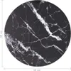 vidaXL Tischplatte Schwarz Ø50x0,8 cm Hartglas in Produktbild-Vorschau 3