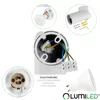 LUMILED Spot de plafond Plafonnier 1 flamme 230V GU10 Voir les images du produit 5