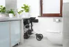 Uniprodo rollator Přepravní židle Pomůcka pro chůzi 2 v 1 Náhled obrázku produktu 16