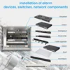 Extralink Rack skříň 9U 600x600 AZH Šedá montovaná na zeď, Náhled obrázku produktu 4