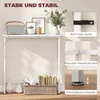 HOMCOM Konsolentisch Flurtisch mit verstellbar Fußpads, Produktbild-Vorschau 5