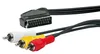 SCART/CINCH Adapterkabel 1,5 m schwarz Produktbild-Vorschau 4