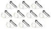 Flaschenlichter 20 LED Lichter Draht-Lichterkette 10 Stück Produktbild-Vorschau 1