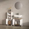 Set di mobili da bagno Livinity Amalfi Rovere bianco/dorato Anteprima dell’immagine prodotto 5