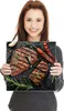 Wanduhr aus Glas mit Motiv Gegrilltes Steak- 30 x 30 cm - Produktbild-Vorschau 4