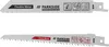 Two reciprocating saw blades are shown against a white background. Produktbild-Vorschau