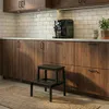 Bambusowy taboret ze schodkiem KROK, wys. 46 cm Podgląd zdjęcia produktu 2