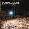 Wiederaufladbare Taschenlampe 5000 Lumen externer Akku Da Produktbild-Vorschau 2