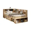 MODFU Lit Enfant 90x200 cm - Lit Avec Rangement en Bois Voir les images du produit 9