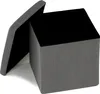 Hocker mit Ablage, grauer Kord 38 × 38 × 38 cm Produktbild-Vorschau 4