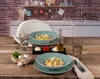 6 x Coupteller flach Essteller Petrol 26cm COUNTRY LIFE Produktbild-Vorschau 3
