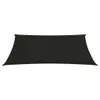 Vela Parasole 160 g/m² Nera 2,5x4 m in HDPE Anteprima dell’immagine prodotto 3