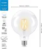 WiZ Filament-Lampe in Kugelform, transparent, 60 W G125 Produktbild-Vorschau 17