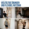 VALENESS® NEU Sprossenwand aus Holz mit Klimmzugstange, Produktbild-Vorschau 3