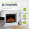 Juskys Elektrokamin 1000 / 2000 W - Standkamin mit Heizung, Produktbild-Vorschau 2