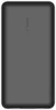 A top-down view of a black power bank. Produktbild-Vorschau