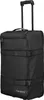 A black Travelite suitcase with wheels and a retractable handle. Voir les images du produit