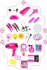 35 Stück Kinder-Friseurkopf, Make-up-Kopf, 22 cm hoch, Produktbild-Vorschau 5