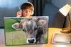 MuchoWow® Laptop Aufkleber Sticker Cover Kuh - Horn - Produktbild-Vorschau 3