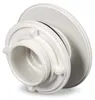 Einlaufdüse Multiflow für Fertigbecken, Weiss Produktbild-Vorschau 2