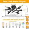 Deckenlampe Vintage Deckenleuchte Retro Rustikal Stil Produktbild-Vorschau 2