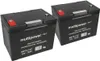 2 x 12V 75Ah Blei AGM Akku-Satz Batterien für Scooter Produktbild-Vorschau 1