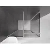 Mexen Velar Duschkabine 90x70 cm Graphit, Nickel gebürstet Produktbild-Vorschau 4